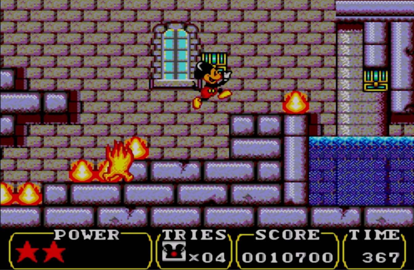 Land of Illusion Starring Mickey Mouse - геймплей игры Sega Master System\Sega Mark III